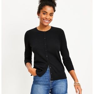 Loft Navy Cardigan